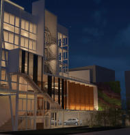 Add your one line caption using the Image tab of the Web Properties dialog